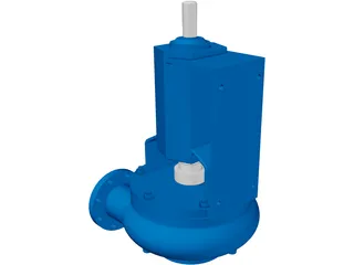 Centrifugal Pump Halco 2500 Supreme 3D Model preview