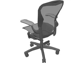 Aeron Chair 3D Model preview