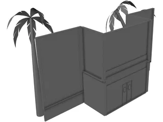 Bijou Theater 3D Model preview