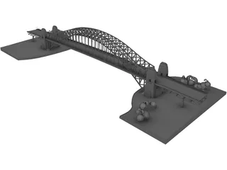 Iron Bridge 3D Model preview