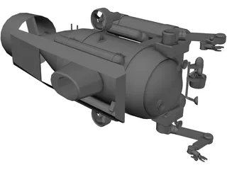 Submersible 3D Model preview