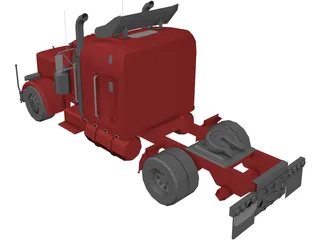 Peterbilt 379 3D Model preview