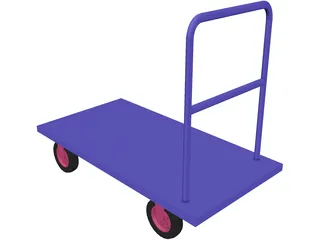 Pushcar 3D Model preview