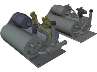 AC Receivers 3D Model preview