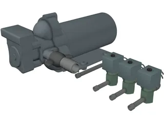 AC&R Circ Pump and TXVs 3D Model preview