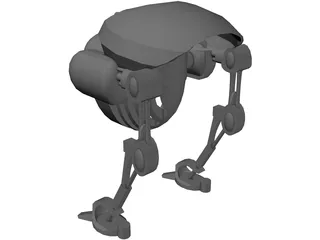Martian Bombard 3D Model preview