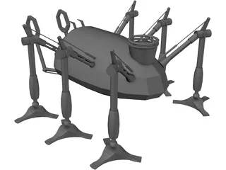 Martian Handling Machine 3D Model preview
