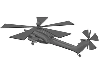 Mil Mi-28 Havoc 3D Model preview
