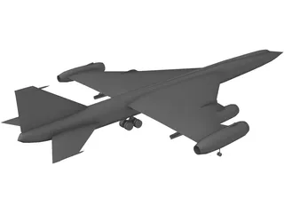 Myasishchev M-50 Bounder 3D Model preview