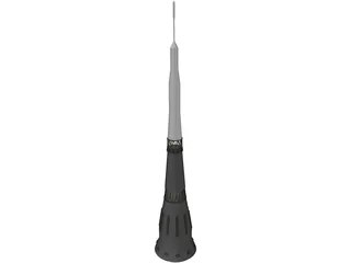 Soviet N1 Moon Rocket 3D Model preview