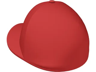 Baseball Cap 3D Model preview