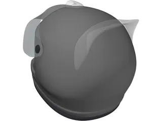 Helmet 3D Model preview