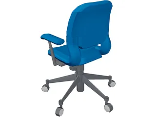 Office Chair 3D Model preview