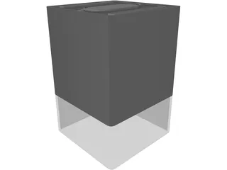 Apple Cube 3D Model preview