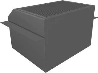 AirCo Air Conditioner 3D Model preview