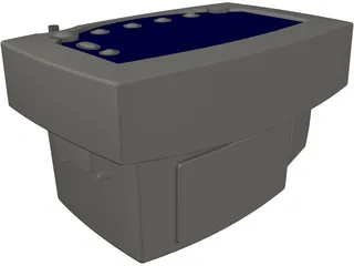 Vital Signs Monitor 3D Model preview