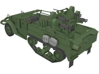 US M 16 3D Model preview
