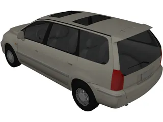 Mitsubishi Chariot Grandis (1997) 3D Model preview