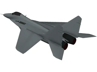 MiG-29 Fulcrum 3D Model preview