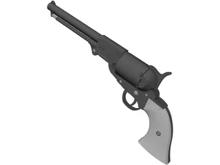 Colt Dragoon 3D Model preview