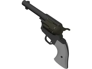 Colt Peacemaker 3D Model preview