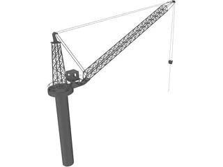 Crane 3D Model preview