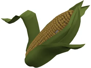 Corn 3D Model preview