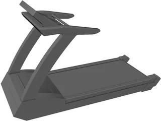 Treadmill 3D Model preview