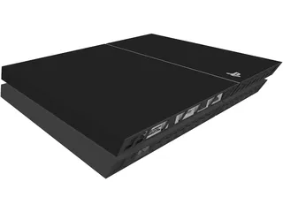 Sony PlayStation 4 (PS4) 3D Model preview