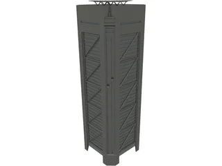Skyscraper 3D Model preview