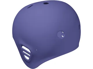 Fullcut Helmet Shell 3D Model preview