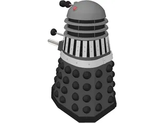Dalek 3D Model preview