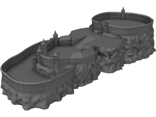 Castlte 3D Model preview