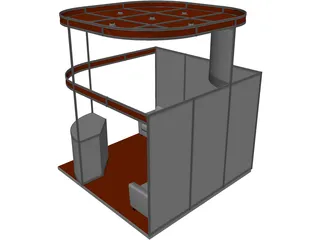 Stand 3D Model preview