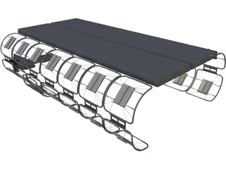 Spacedock 3D Model preview