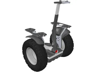 Segway X2 3D Model preview
