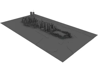 New York City 3D Model preview