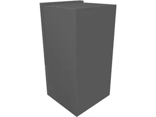 Kenmore ELITE 33 Fridge 3D Model preview