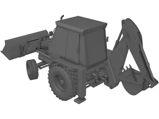 JCB 3DX 3D Model preview