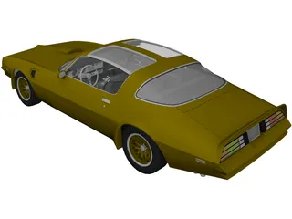 Pontiac Trans Am (1977) 3D Model preview