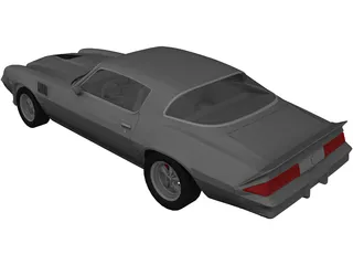 Chevrolet Camaro Z28 (1979) 3D Model preview
