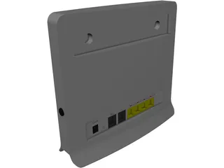 HUAWEI 4G Modem 3D Model preview