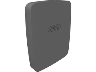ARUBA APINR155 Remote Access Point 3D Model preview