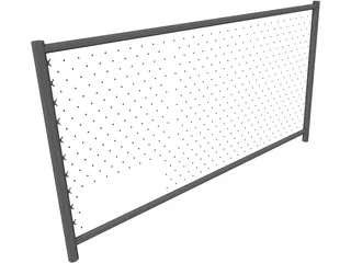 Wire Mesh 3D Model preview