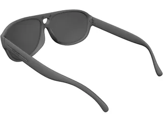 Polaroid Sunglasses 3D Model preview