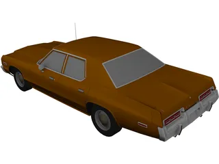 Dodge Monaco (1974) 3D Model preview