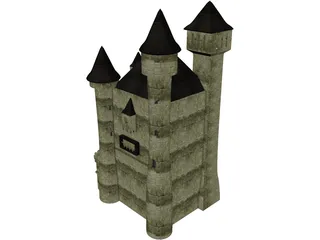 Dark Castle 3D Model preview