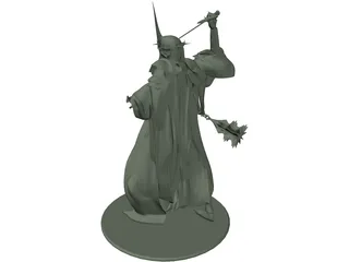 Lich King 3D Model preview