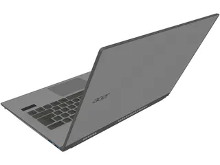 Acer Aspire S7 Notebook 3D Model preview