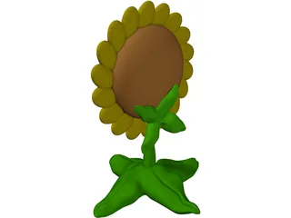Sunflower 3D Model preview